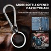 Titanium Carabiner Keychain Multi Functional Lightweight Outdoor Keychain Minimalist Key