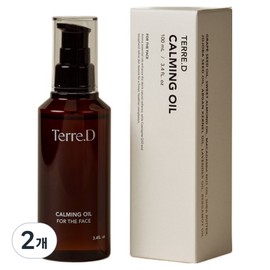 Terdi Calming Oil Jojoba Argan Face Oil, 2, 100ml / 떼르디 카밍오일 호호바 아르간 페이스오일, 2개, 100ml