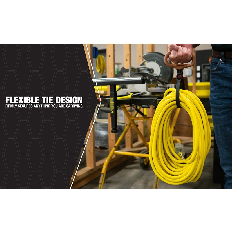 Southwire CLPT02 2-Inch Adjustable Heavy Duty Clamp Tie w/ Rotating