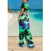 Traje de baño de playa para mujer, vestido de malla