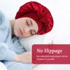 1 x Silk Bonnet Sleep Cap, Silk Sleep Cap, Adjustable