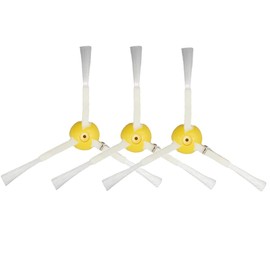 Replacement Side Brushes, Compatible with Roomba - 800 and 900 series (870,880,980) Side Brush, with Screw Cleaning Brush Replacement Side Brush 3-Pack Accessories, White