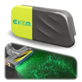 Green Vacuum Light Show All Dust Compatible with Dyson Shark Bissell, Vacuum Cleaner Light Attachment Display All Dust & Detect Cat Dog Hair, Upgrade Universal Accessories (USB-C Rechargeable)