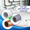 Reinforced Pipe Clamps M8/M10 with Rubber Seal and Diameter 48