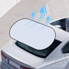 Backseat Sun Shade for Car Window, UV Protection Sunshade, Easy