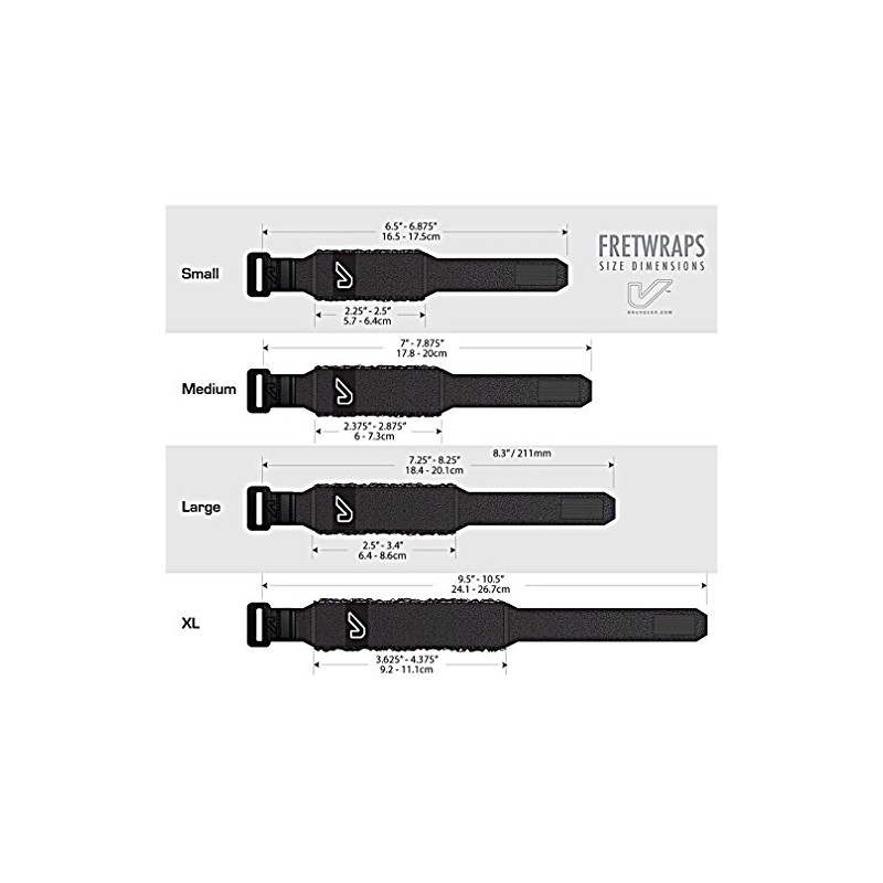 Gruv Gear FretWraps Camo String Muter 1-Pack, Small, Camo White