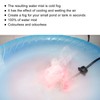 12 Lights Colorful Fog Maker Stainless Steel Water Mist Atomizer