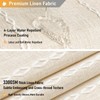 BTTN Extra Long Shower Curtain - 72x84 Long Boho Chic