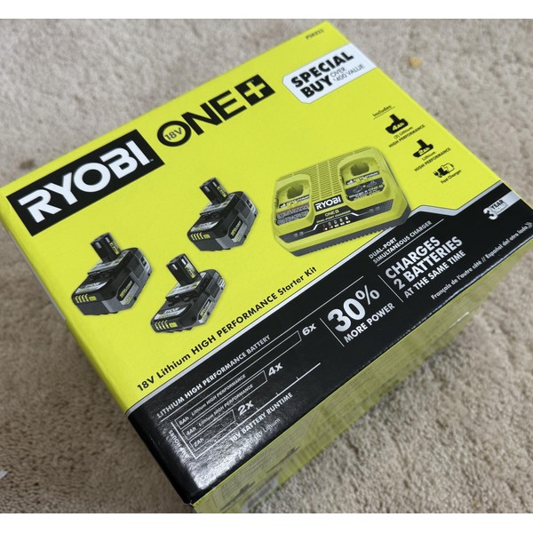 ONE+ HP 18V (2) 4.0 Ah HIGH Performance Batteries, 2.0