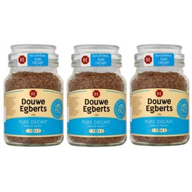 3 Jars of Douwe Egberts Decaf Coffee Medium Roast Bundled by The Great British Kitchen