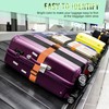 Milifox Luggage Straps for Suitcases, 76" Suitcase Strap, 4 Pack