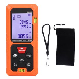 Handheld Laser Distance Meter High Accuracy Double Sensing Holes Digital Distance Finder