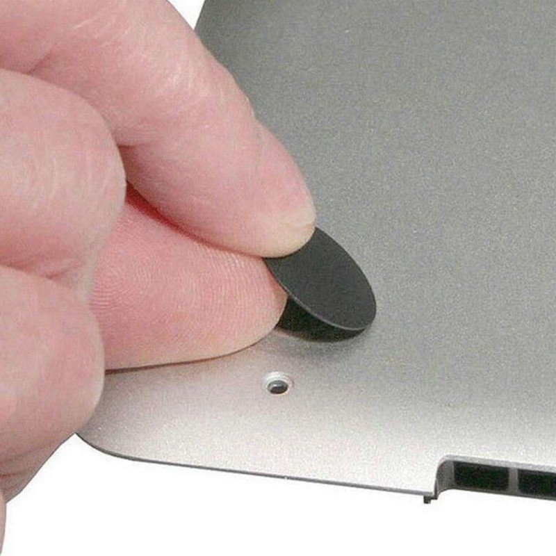 MMOBIEL 4X Rubber Case Feet pad with 10x Screws (10
