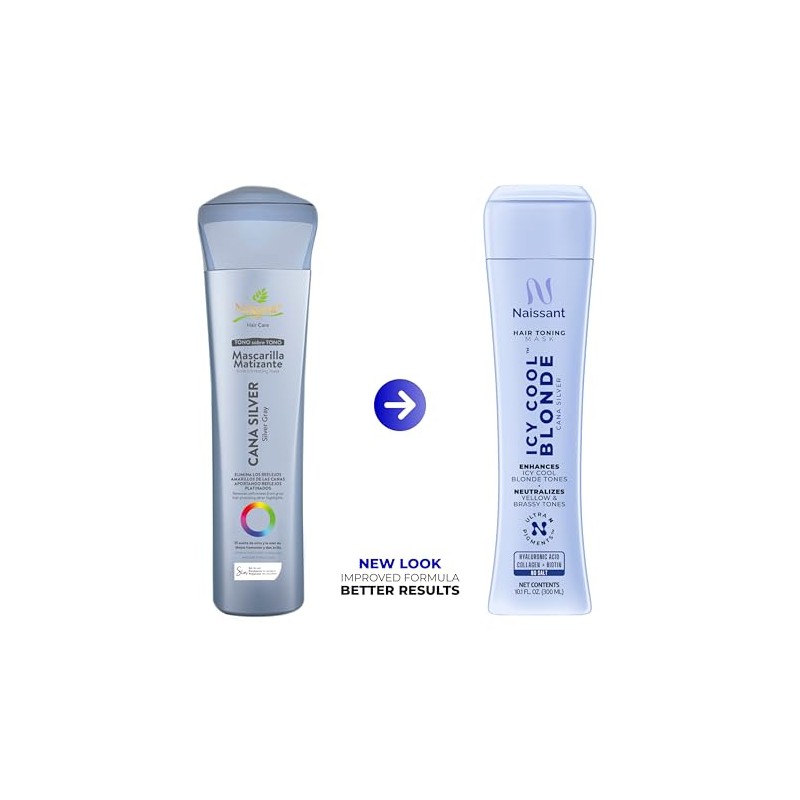 Naissant | Nuance Canas Silver Tone Correcting Mask Silver Gray