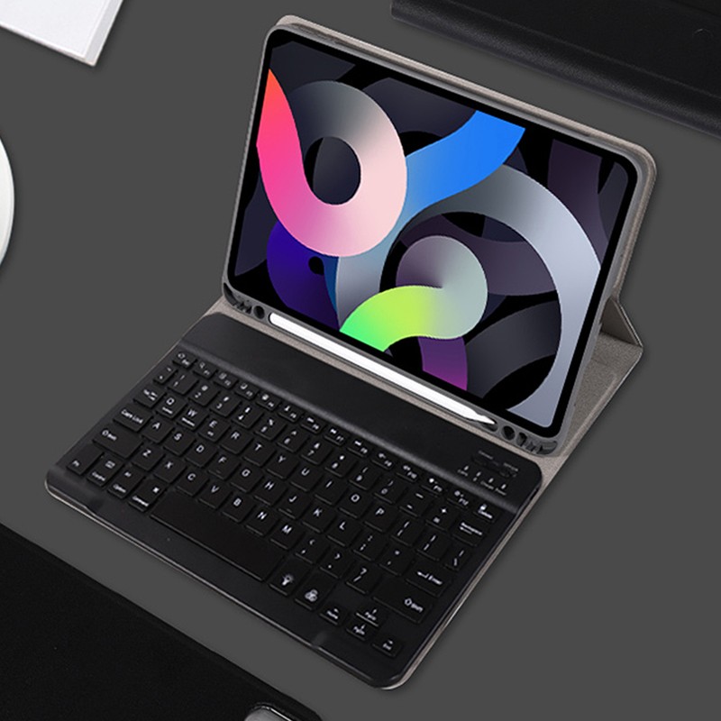 Tablet Flip Stand Cover Keyboard Shell TPU Detachable Wireless with