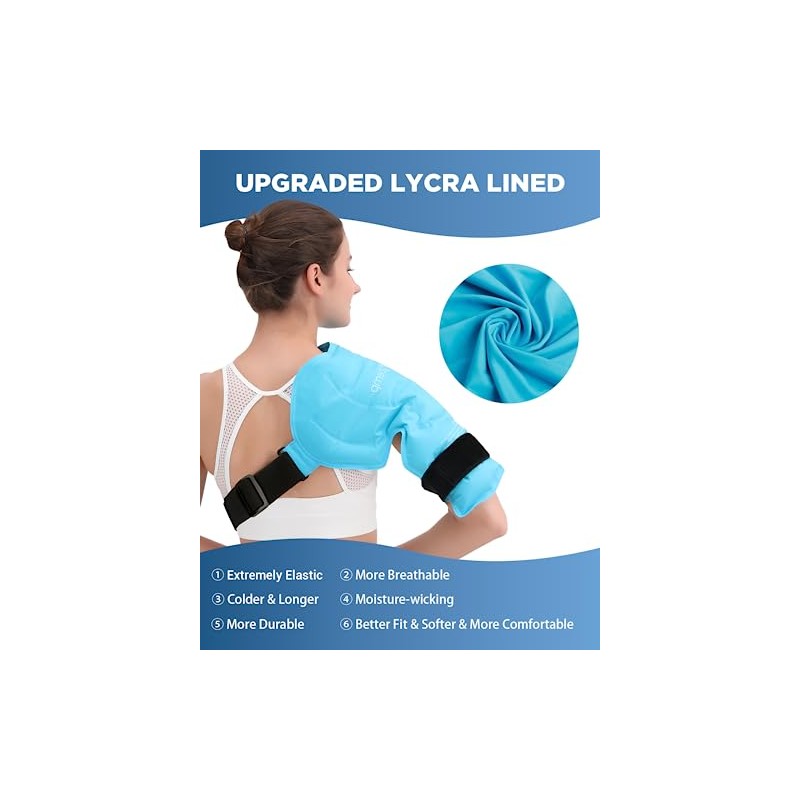 Comfytemp Comfytemp Shoulder Ice Pack for Injuries Reusable Gel Ice