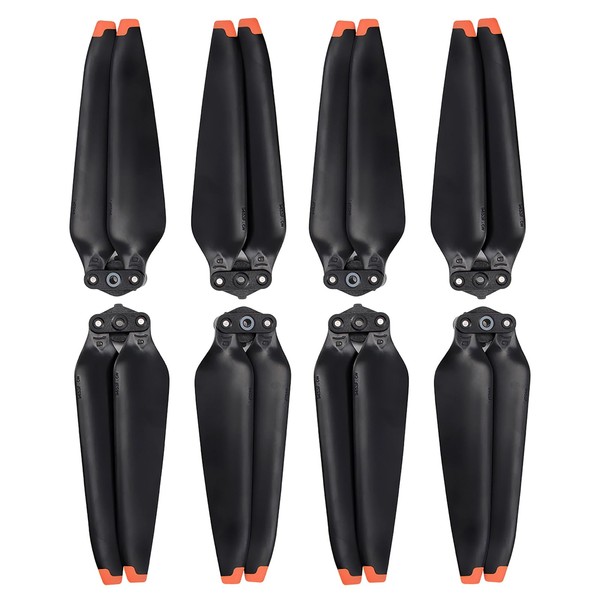 Tosiicop 4 Pairs Propellers For DJI Mavic 3 Pro/Mavic 3 Pro Cine/Mavic 3/Mavic 3 Cine/Mavic 3 Classic Replacement Prop Blades 9453F Low Noise Wings for DJI Mavic 3 Series Drone Accessories Orange