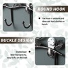 Coat Rack Black Metal Leaves Wall Coat Rack Hallway Wall
