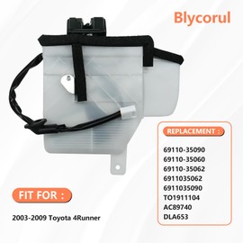 Blycorul Rear Tailgate Lock Latch Actuator Assembly Compatible with Toyota 4Runner 2003-2009 Replaces# 69110-35090 69110-35060 69110-35062 - Compatible with 4.0L 4.7L SR5 Models