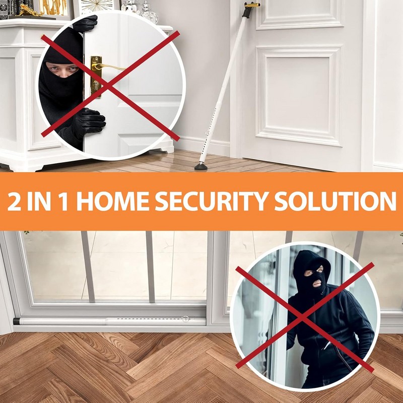 Nicecho Big 41" Door Security lock Bar for Burglar Barricade