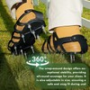 SCHEBLER Lawn Aerator Shoes with Spiked Design &Adjustable Wrap Around