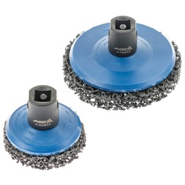 ASTA A-HUBC2 Wheel Hub Grinder Set – Cleaning Discs Attachment for Car Wheel Hub