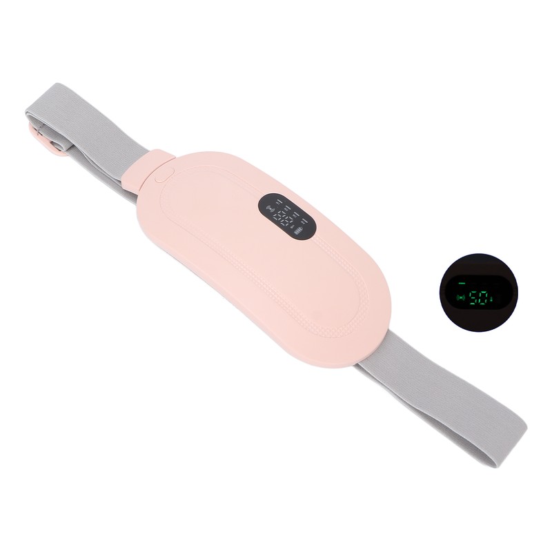 Waist Heating Belt Hot Compress Portable Lower Back Waist Vibrating