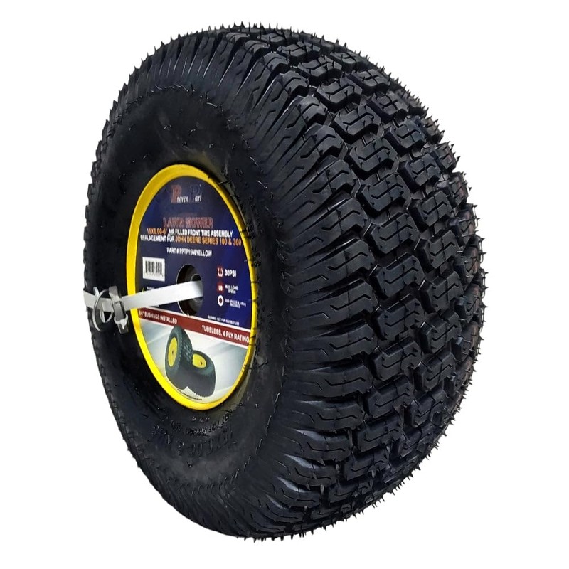 Proven Part Front Tire and Rim With Caps 15x6-6 For