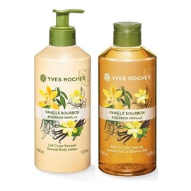 Yves Rocher Set Gel Ducha Y Crema Corporal Vainilla
