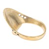 Brass Archery Thumb Ring Portable Finger Protector with Anti Lost