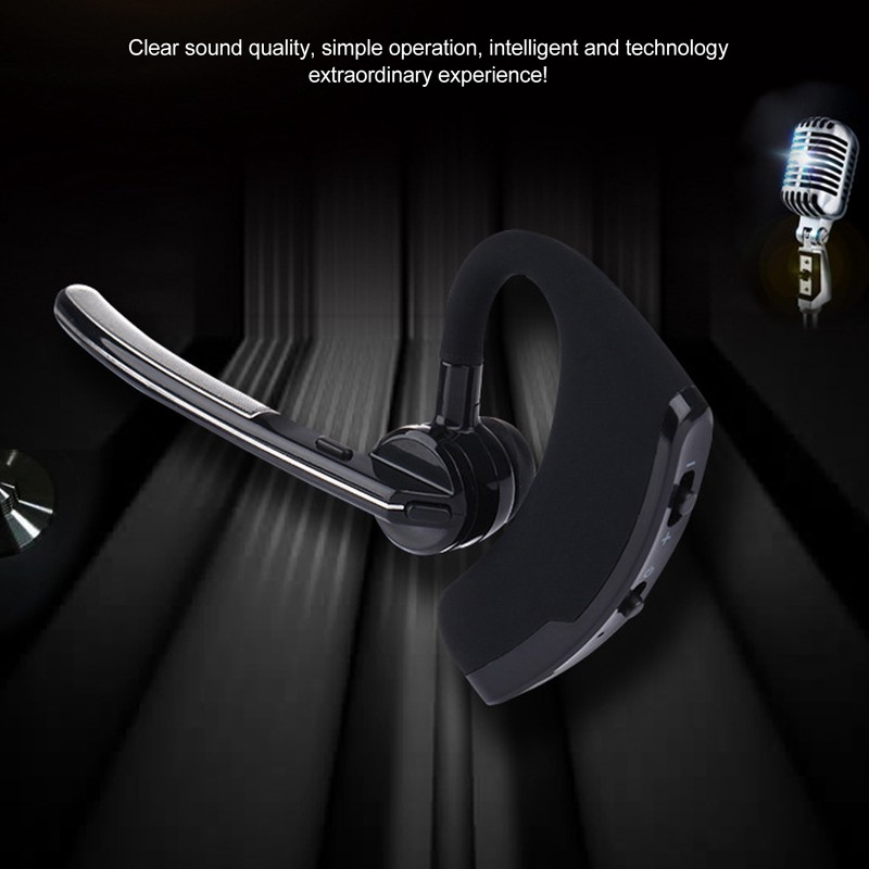 Bluetooth Earpiece Multifunction Noise Canceling Hands Free Call Built in