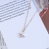 TseenYi Butterfly Choker Necklace Crystal Butterfly Pendant Necklace Mini Butterfly