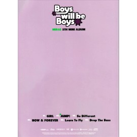MIRAE BOYS WILL BE BOYS NEW CD