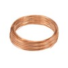 QWORK® Pure T2 Copper Wire, Diameter 2 mm, 10 m