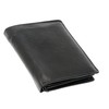 OLD RIVER Basic Leather Wallet Black (Black Vertical 006), Black