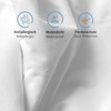 Komfortec Waterproof Mattress Protector 200 x 200 cm, Breathable, Crinkle
