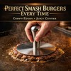 Wonderful Cuisine Premium Stainless Steel Smash Burger Press, Heavy Duty
