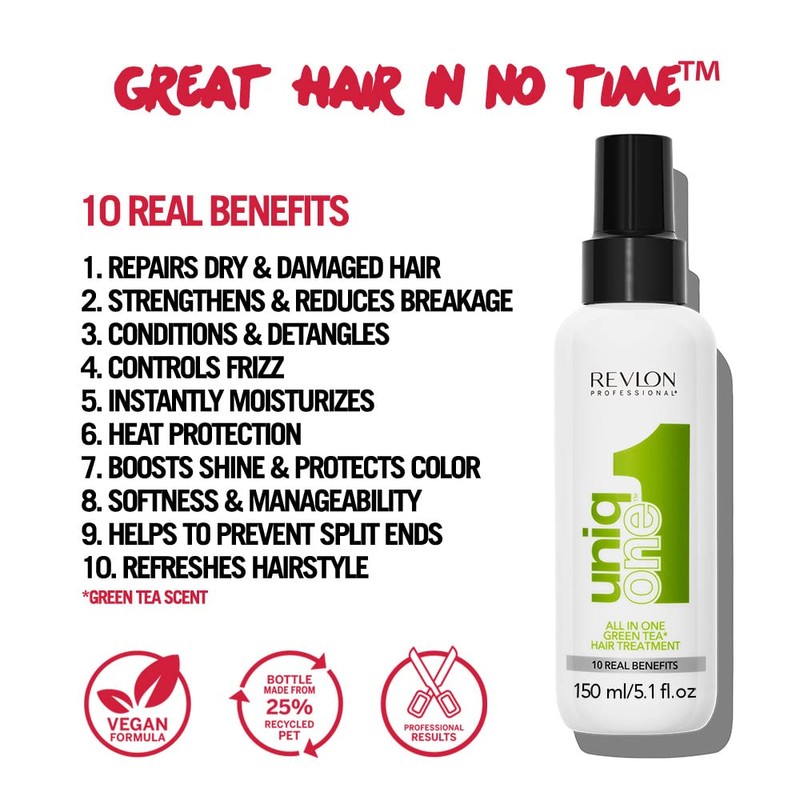 UNIQ ONE GREEN TEA All In One Hair Treatment 150