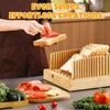 Bread Slicer for Sourdough Rounds & Homemade Bread, 10.5″ Adjustable