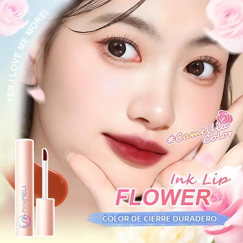 Minimeli Lip Tint Mate Larga Duración No Se Transfiere