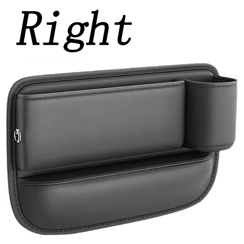 Car Seat Gap Organizer with Cup Holder – PU Leather