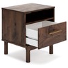 Signature Design by Ashley Calverson Modern 1 Drawer Nightstand with