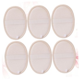 FOMIYES Sponge Scrubber Set Pcs Natural Exfoliating Pads for Bath Cloth Backing Elastic Band