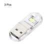 PATIKIL USB Night Light, 3 Pack Portable Plug-in Mini LED