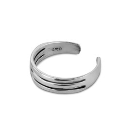 ChicTri Wire Band .925 Silver Toe or Pinky Ring