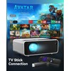 CiBest Mini Outdoor Projector 1080P Full HD Upgraded 9500L 2023