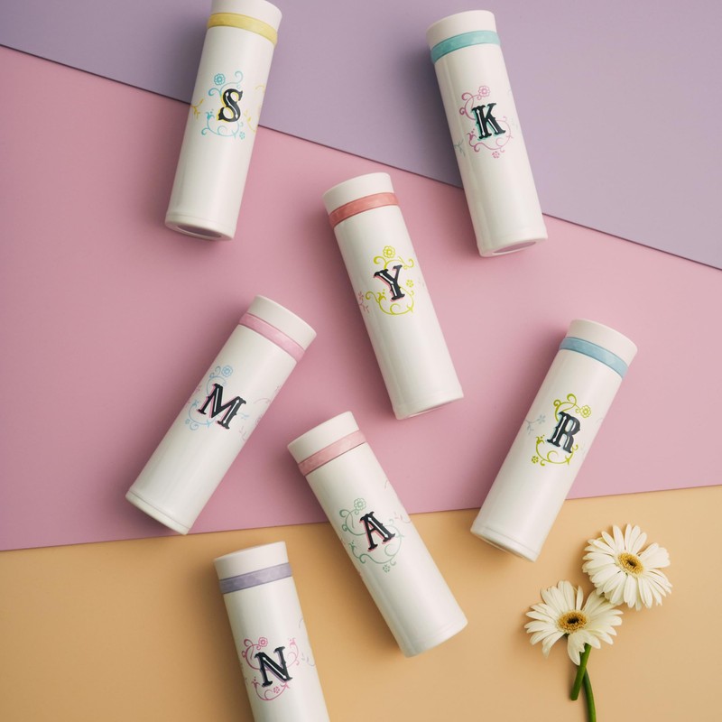 Afternoon Tea Living JD54 Initial Screw Bottle, 10.1 fl oz