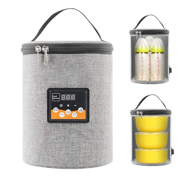 Bottle Warmer for Baby Milk,Portable Bottle Heating Bag Car Multi-Functional
