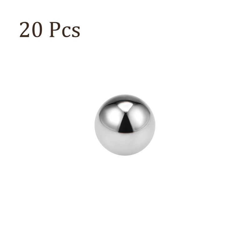 Kozelo 20pcs Precision Chrome Steel Balls [4.5mm] G10 Bearing Balls