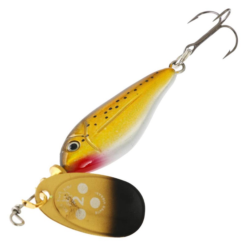 Blue Fox MINNOW SUPER VIBRAX FISHING LURE VMC HOOKS -
